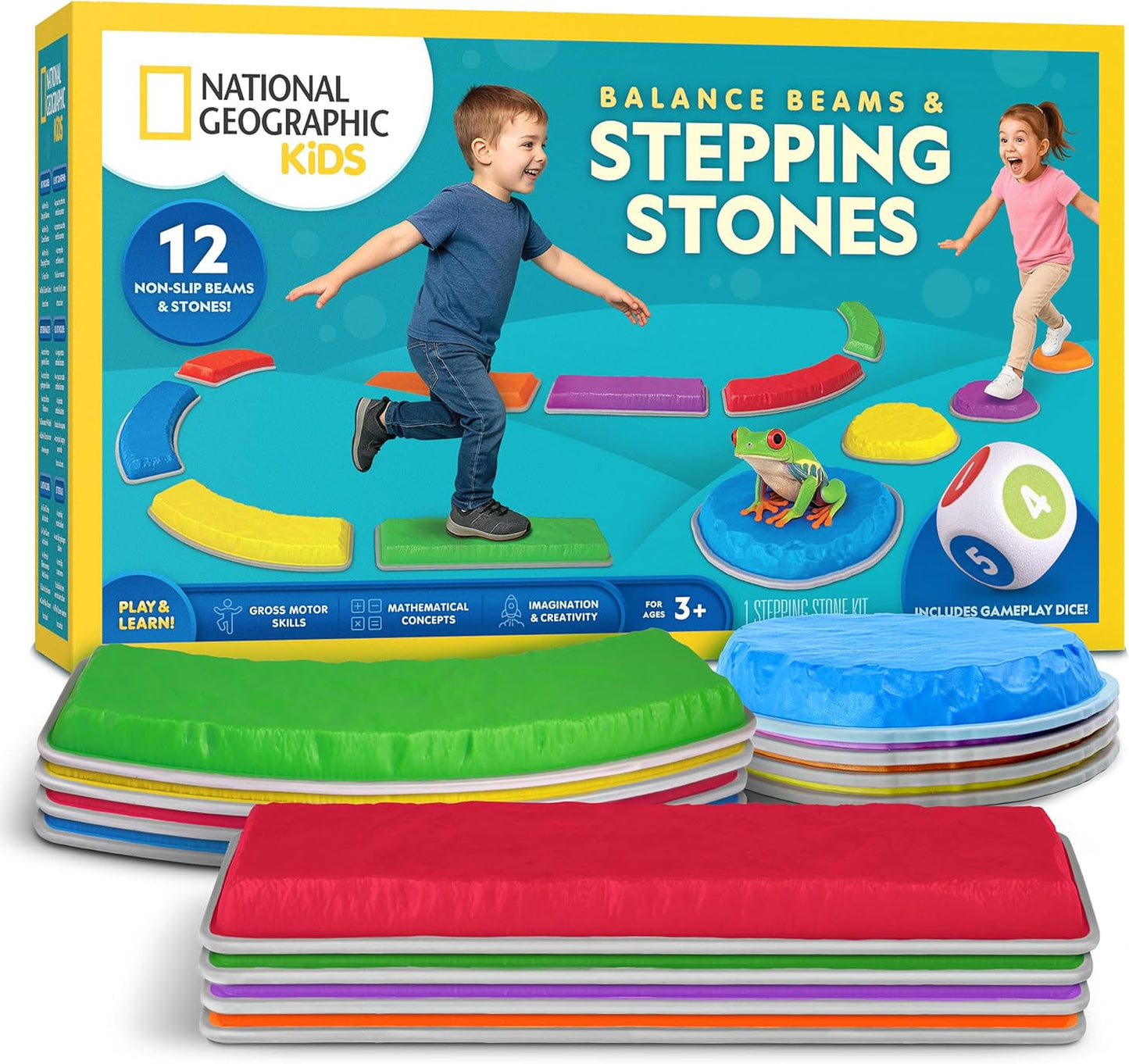 Juego de Piedras de Equilibrio y Vigas de Equilibrio de National Ge...