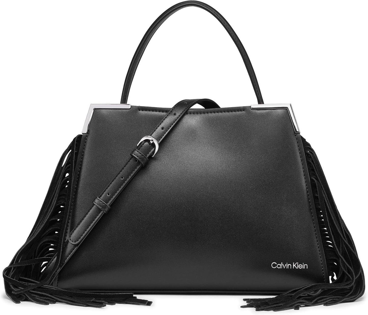 Calvin Klein Bolso satchel con triple compartimento Calvin Klein Mi...