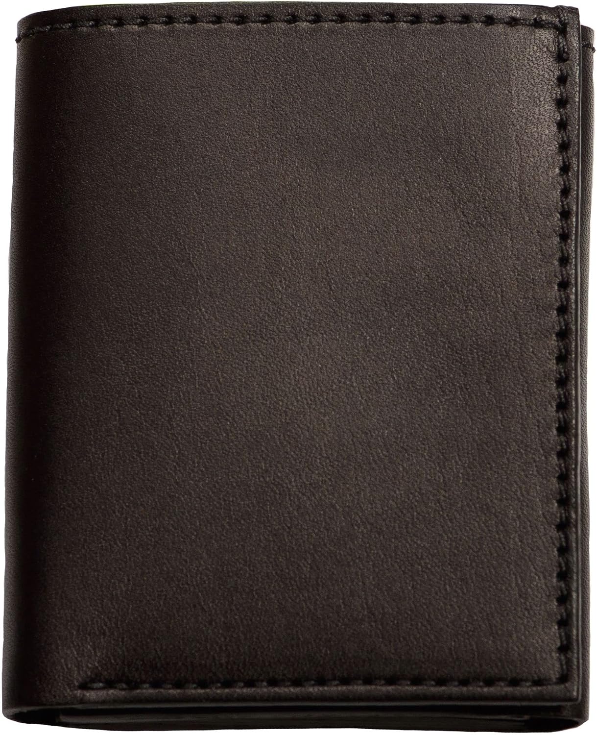Bullhide Belts Cartera triple de cuero con brida de plena flor Negr...