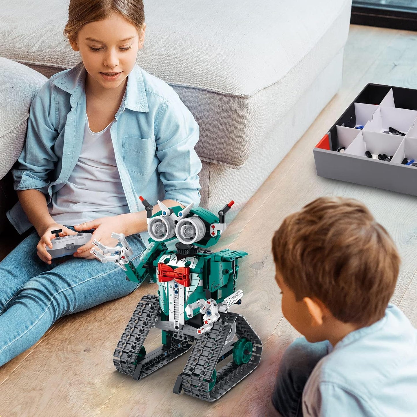 IQKidz APP\/Kits de construcción STEM de control remoto para niños...