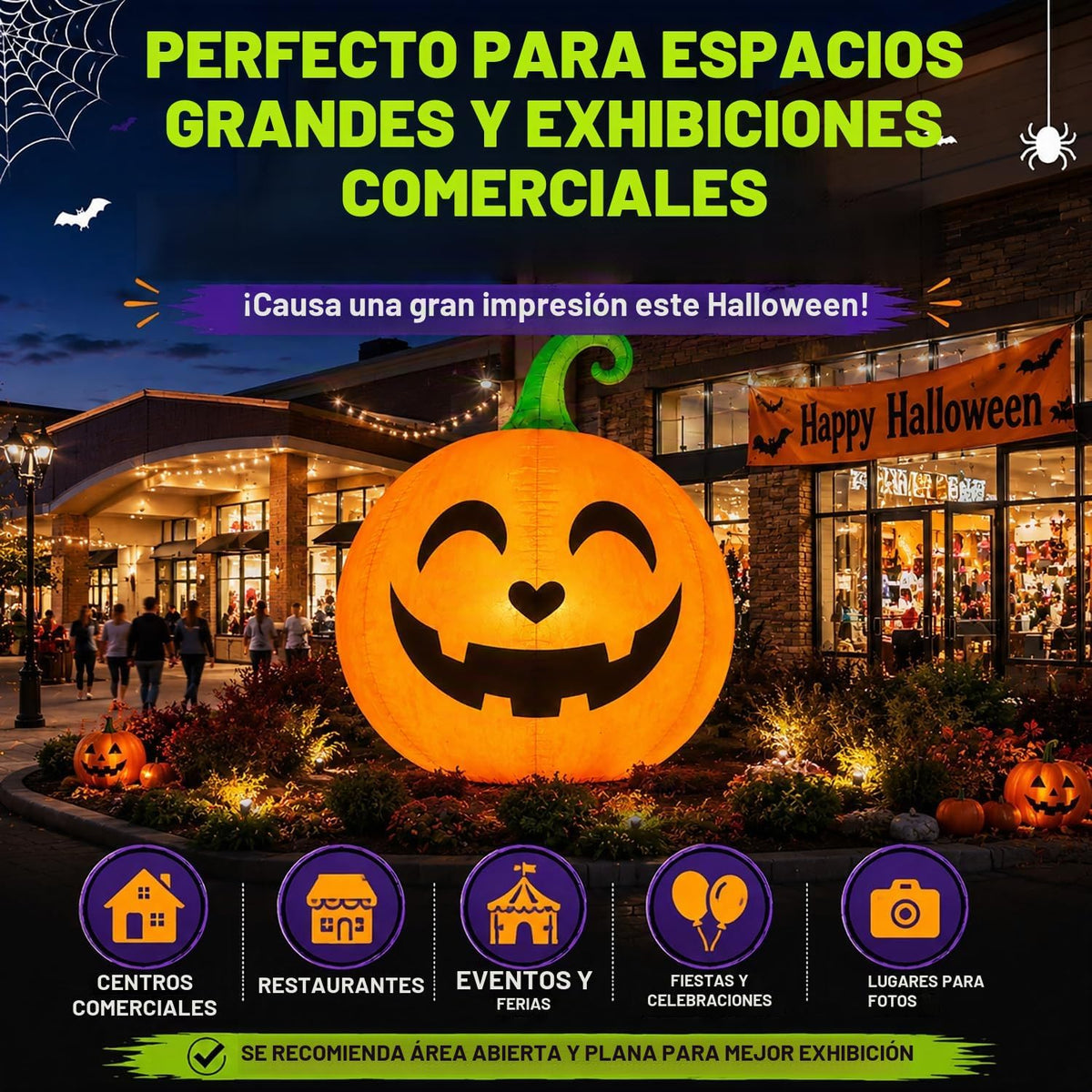Toiyjofe Inflables de Halloween de 10 pies para decoración al aire...