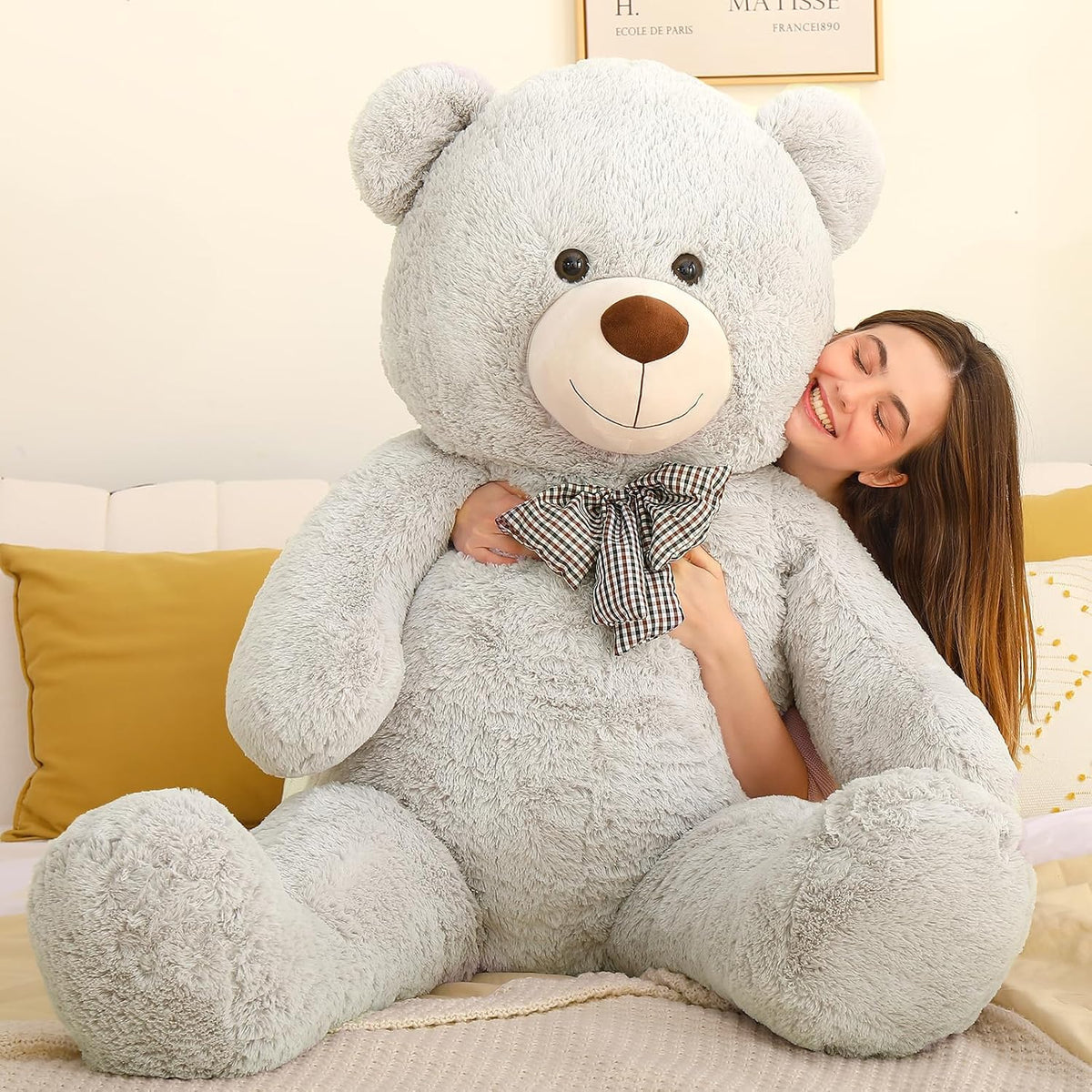 MaoGoLan Oso de Peluche Gigante de 5 Pies, Animal de Peluche Grande...