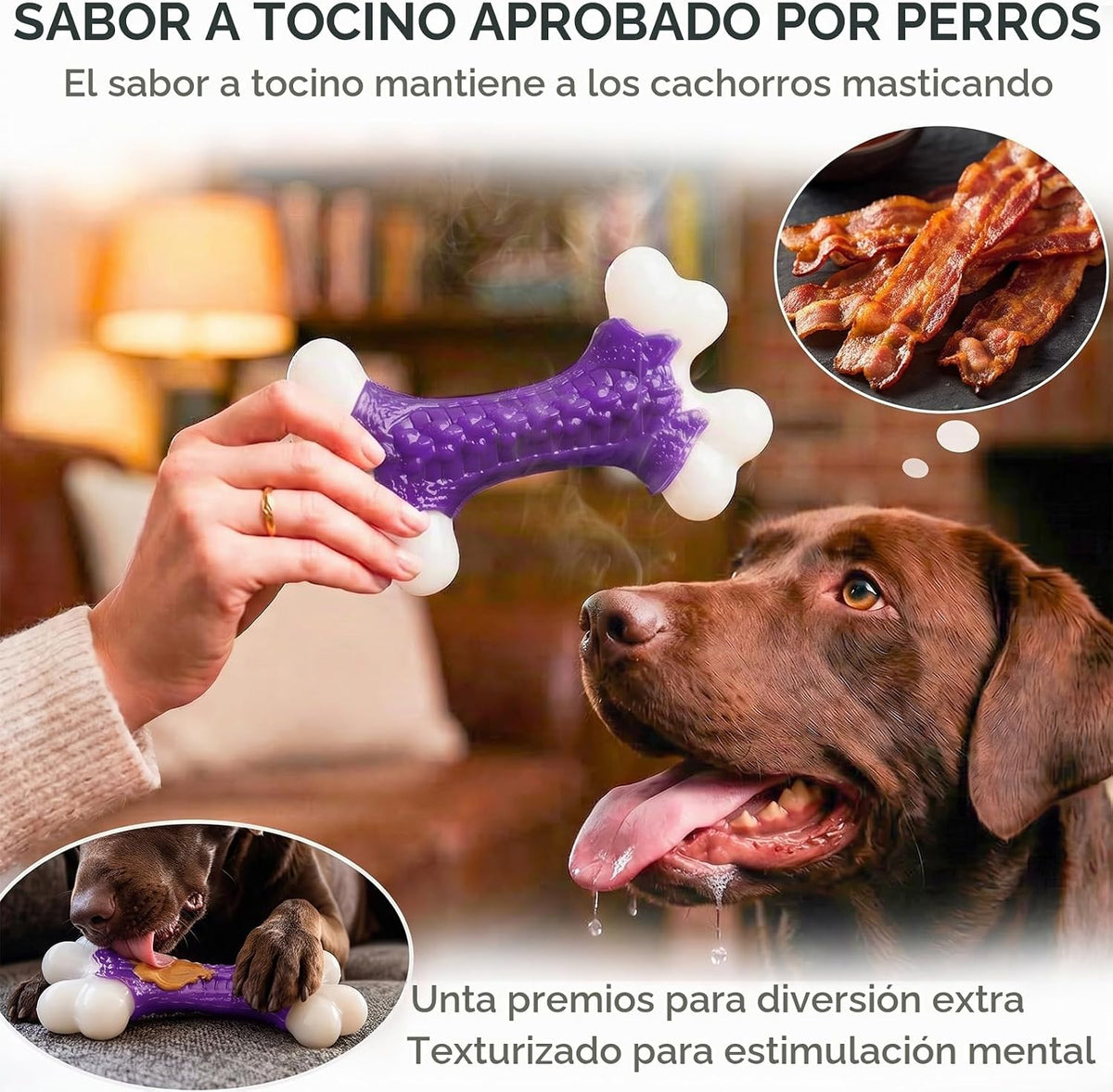 Kseroo - Juguetes duros para perros masticadores agresivos de raza...