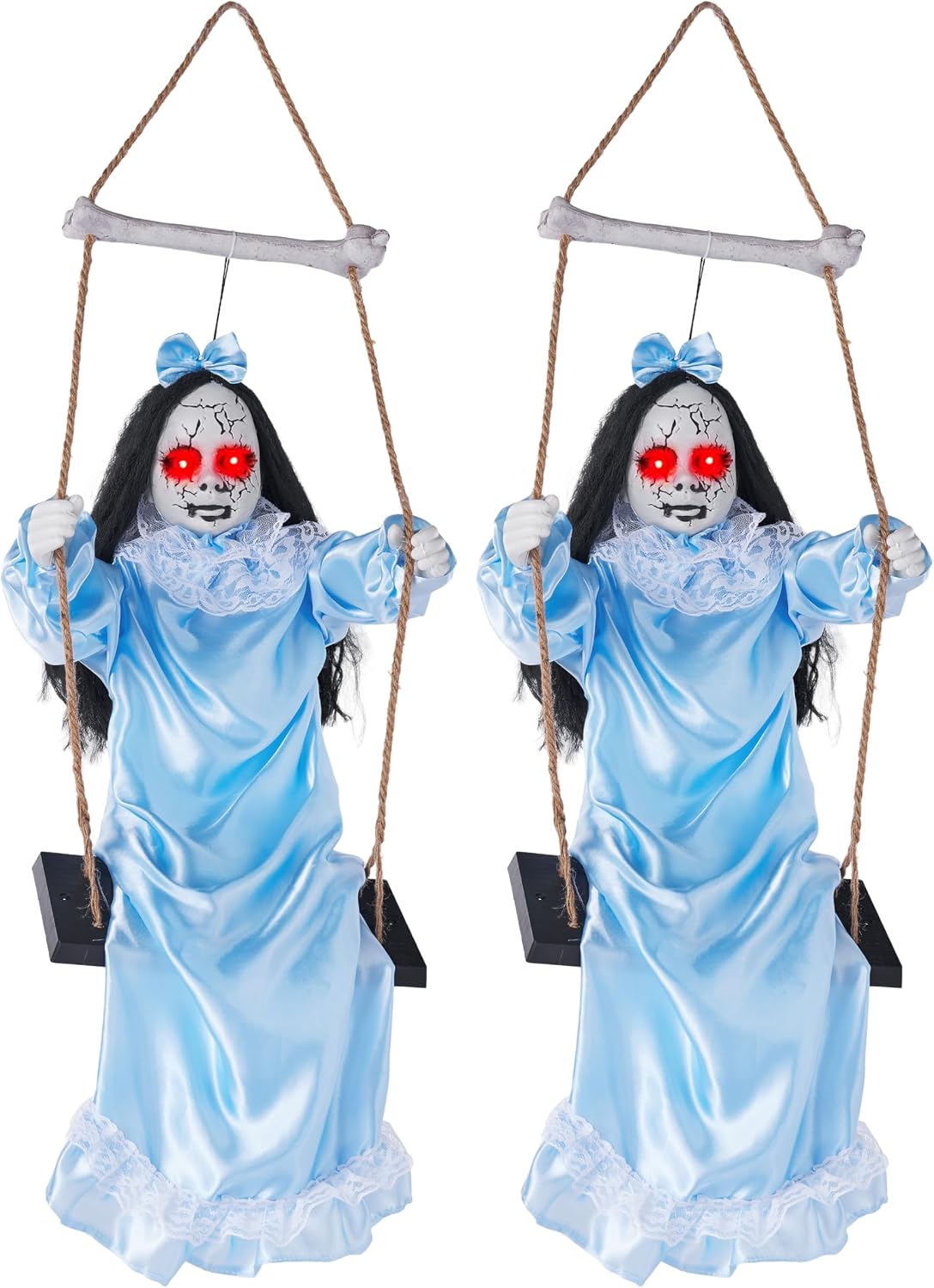 JOYIN 2 piezas de fantasmas colgantes para decoración de Halloween...