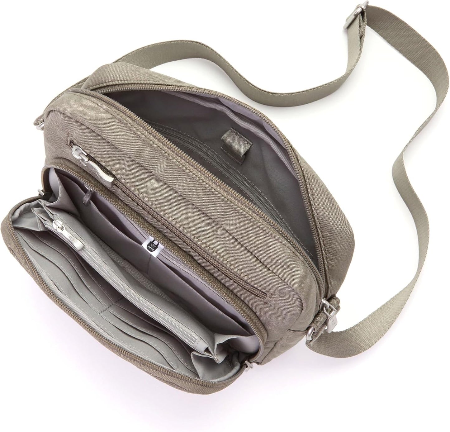 Moderno bolso cruzado para todo tiempo: bolso ligero de 10.2 x 7.4...