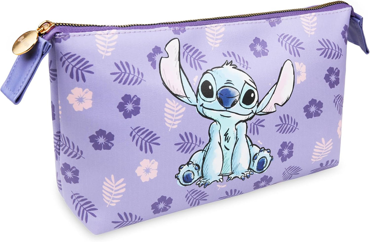 Disney Bolsa de aseo de puntada, bolsa de almacenamiento de maquill...