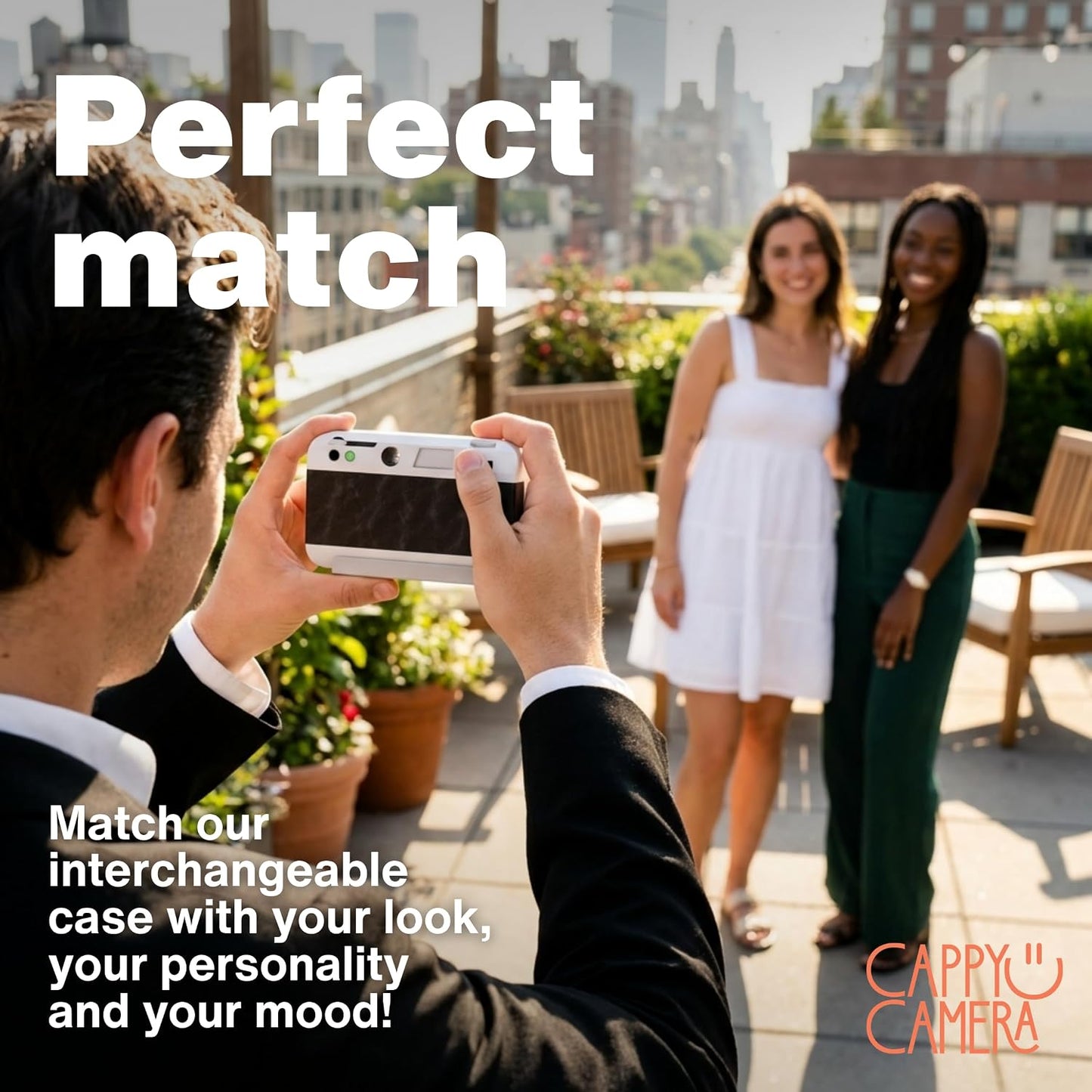 CAPPY CAMERA Funda de repuesto intercambiable \u2013 Elegante funda...