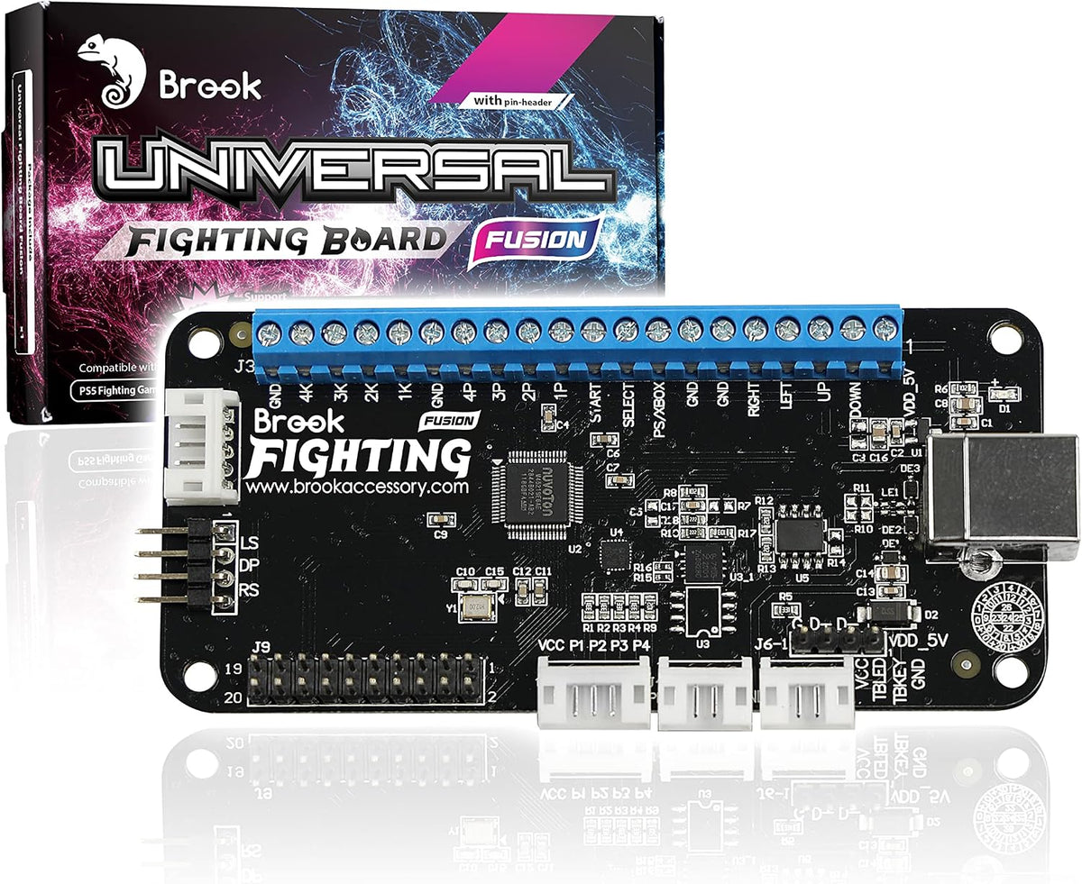 Brook Universal Fighting Board Fusion - Versión de encabezado prein...