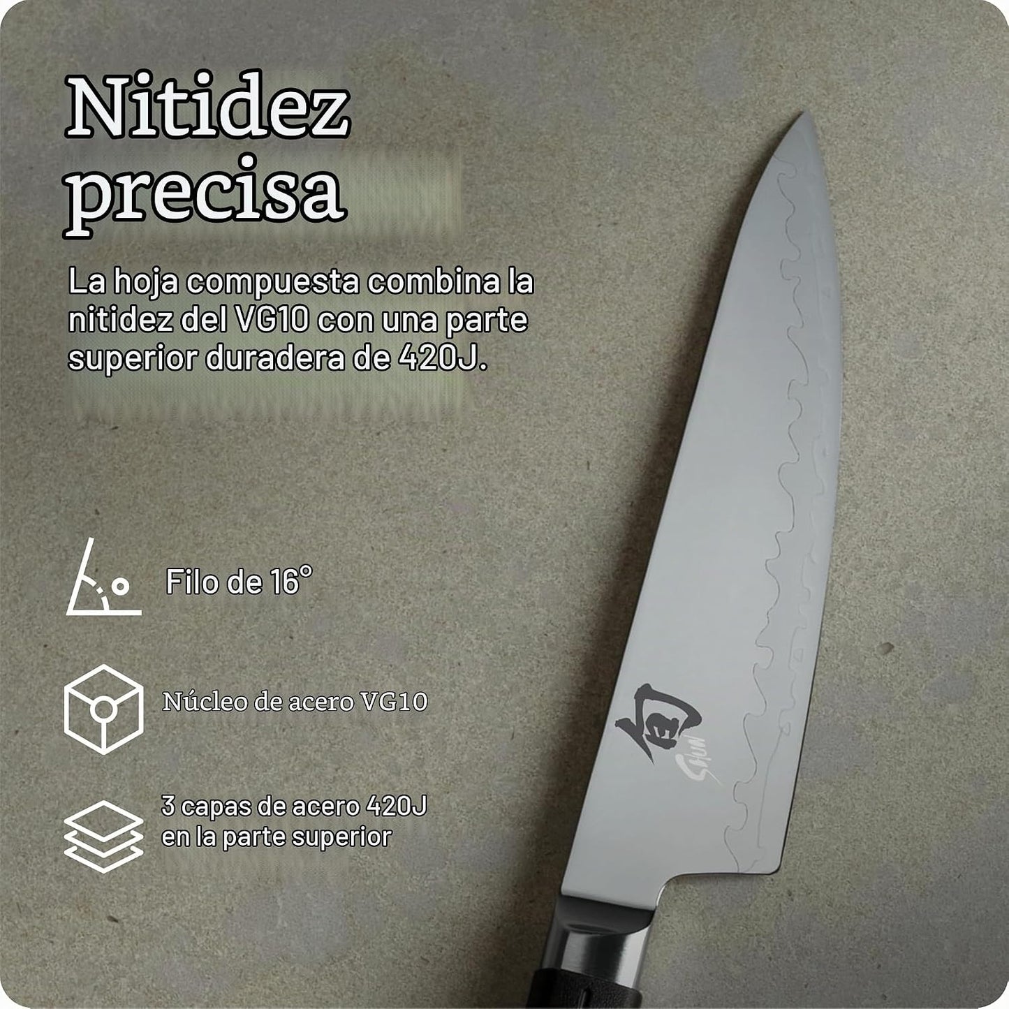 Shun Sora - Cuchillo para pelar, Chef, 6 pulgadas, Metálico | Cuchi...