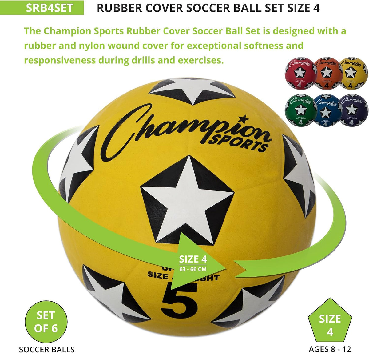 Champion Sports Cubierta de goma