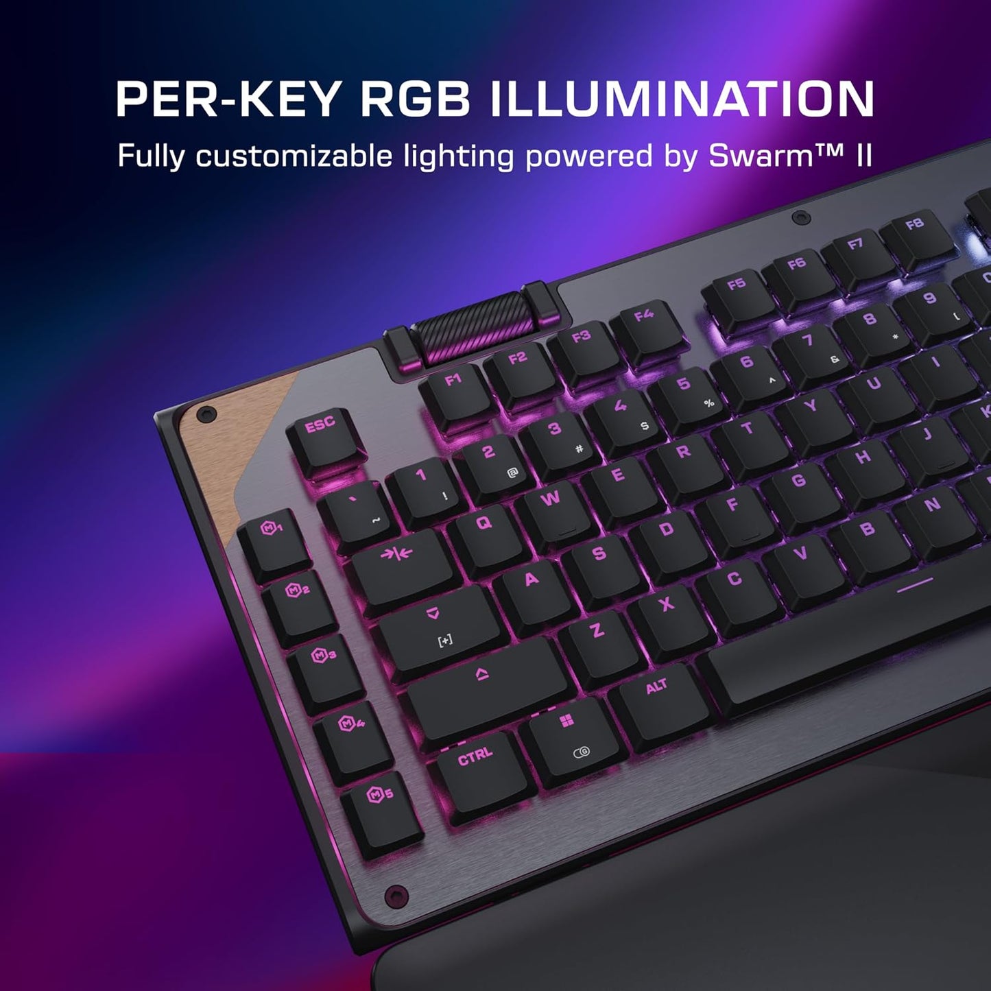 Turtle Beach Command Series KB5 Teclado mecánico para juegos de tam...