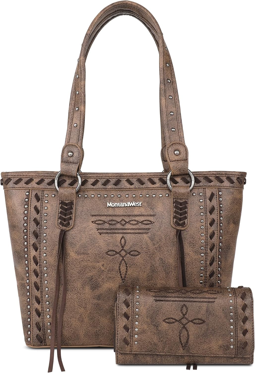 Montana West - Bolso tote de colección espiritual estilo western pa...