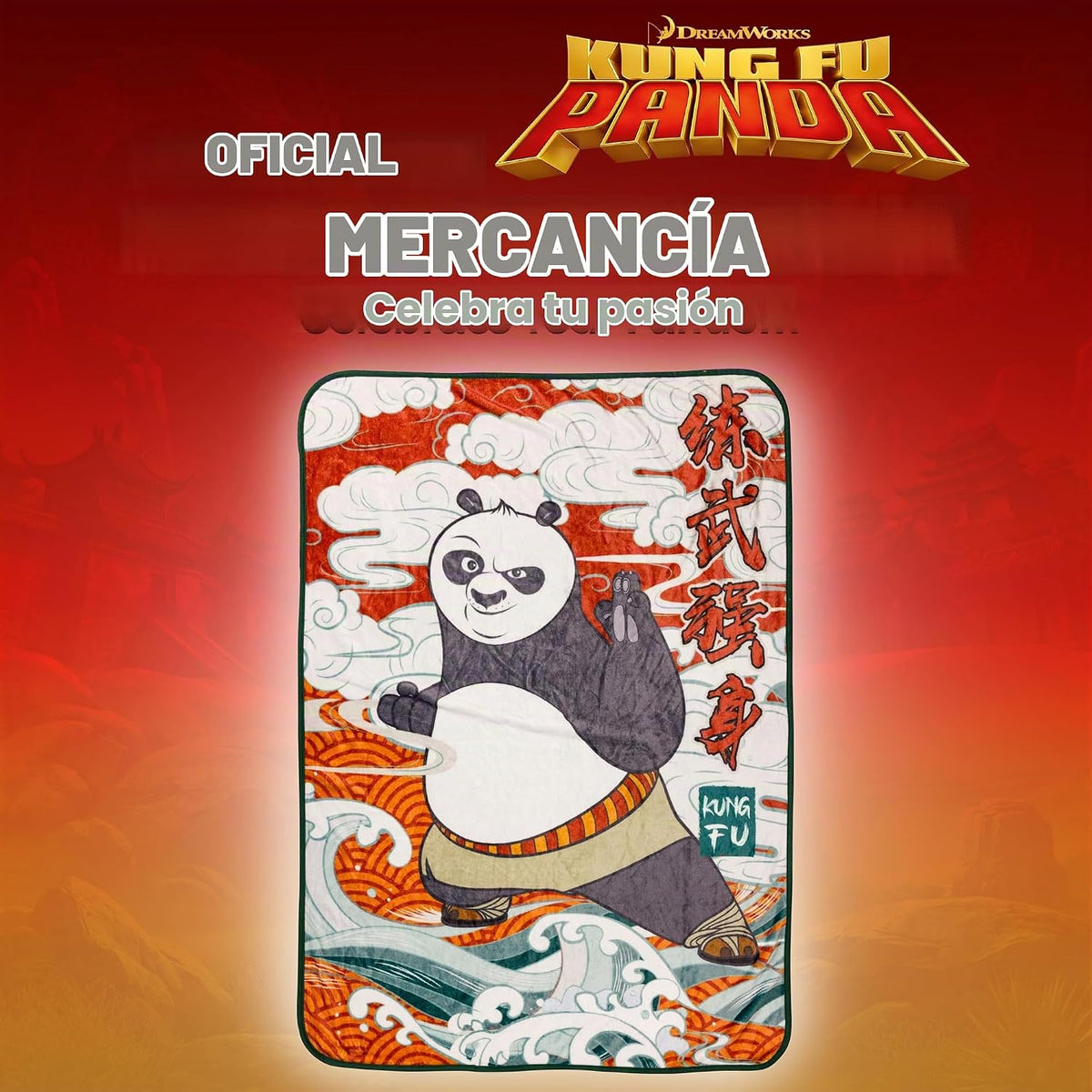 Silver Buffalo Kung Fu Panda Personajes Chinos que Presenta a Po Ma...
