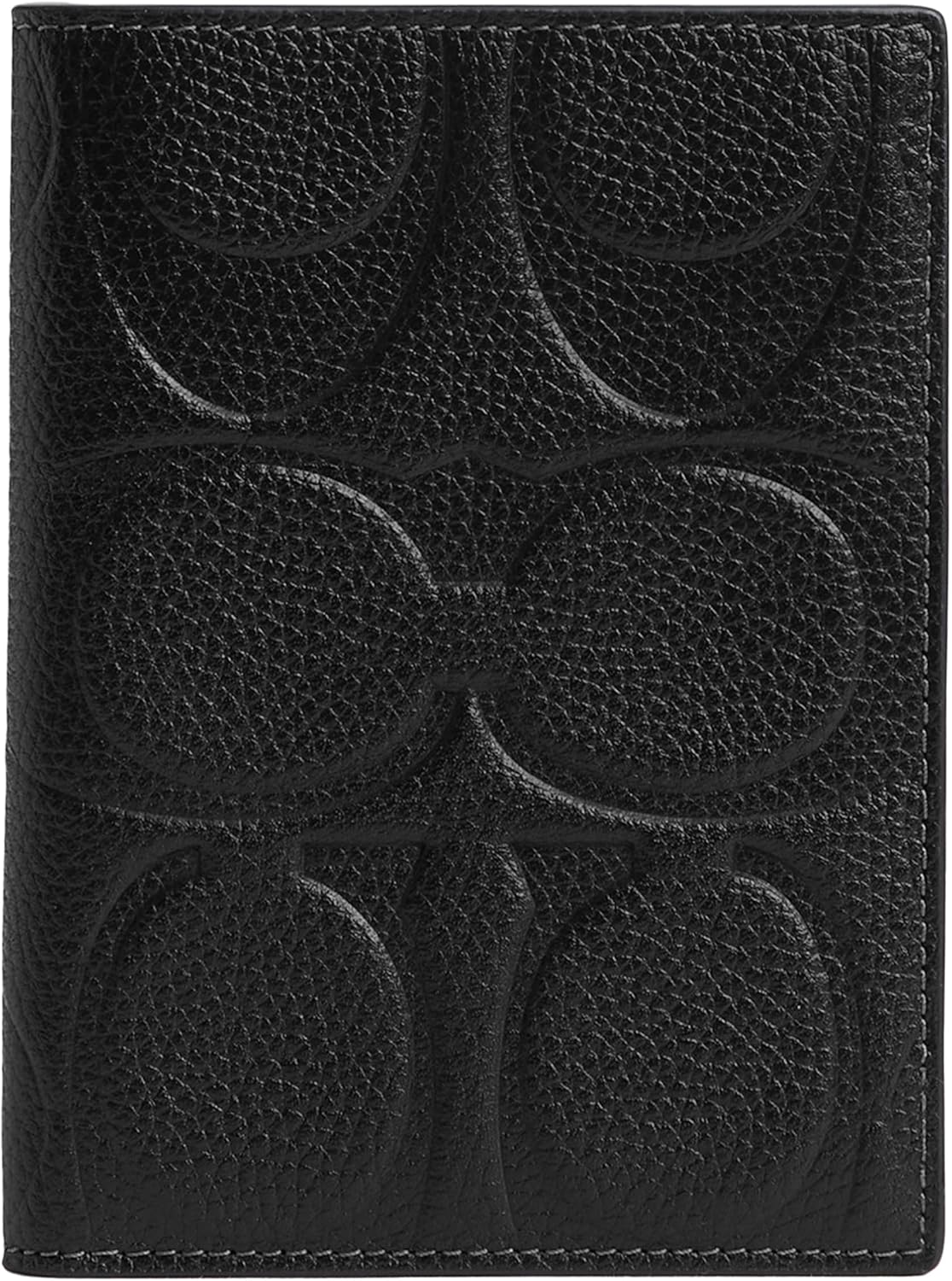 Estuche para pasaporte en cuero natural de plena flor