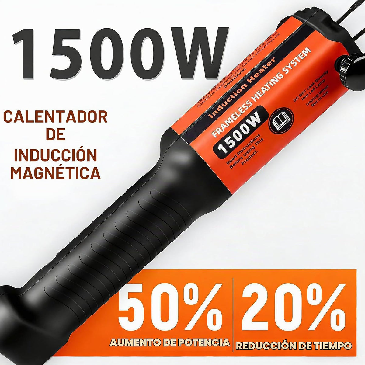 Kit de extracción de pernos de calentador de inducción de 1500 W co...
