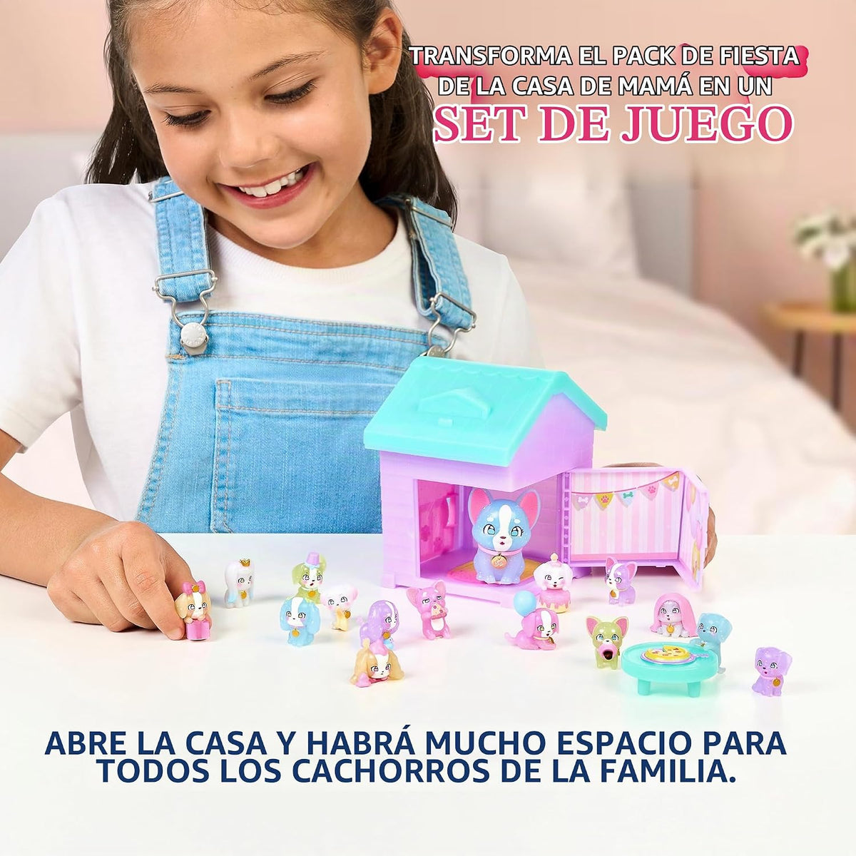 Little Live Pets - Juego de casa para cachorros, 15 mini cachorros...