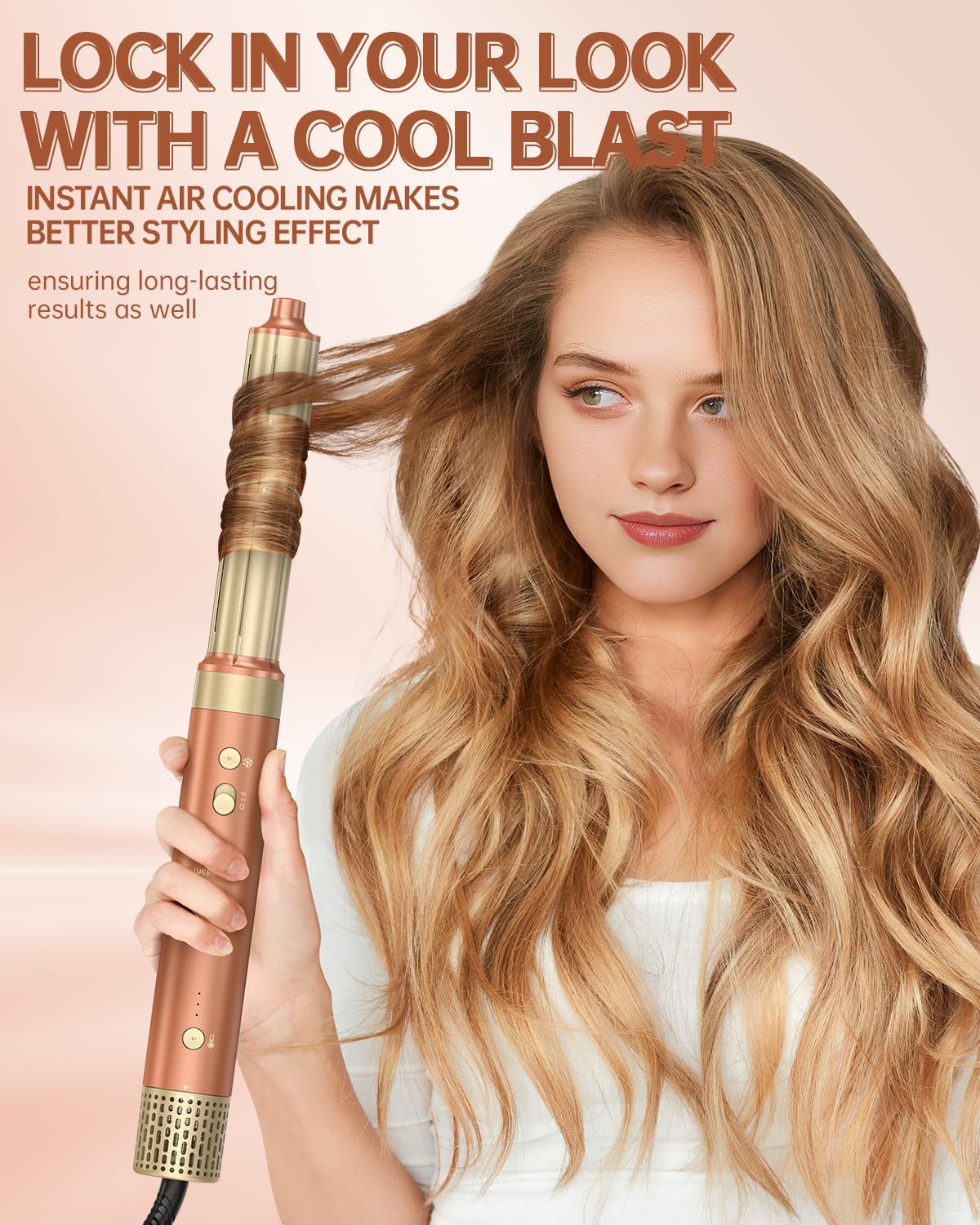 Estilizador de aire caliente de 6 en 1 de webeauty [Doble voltaje],...
