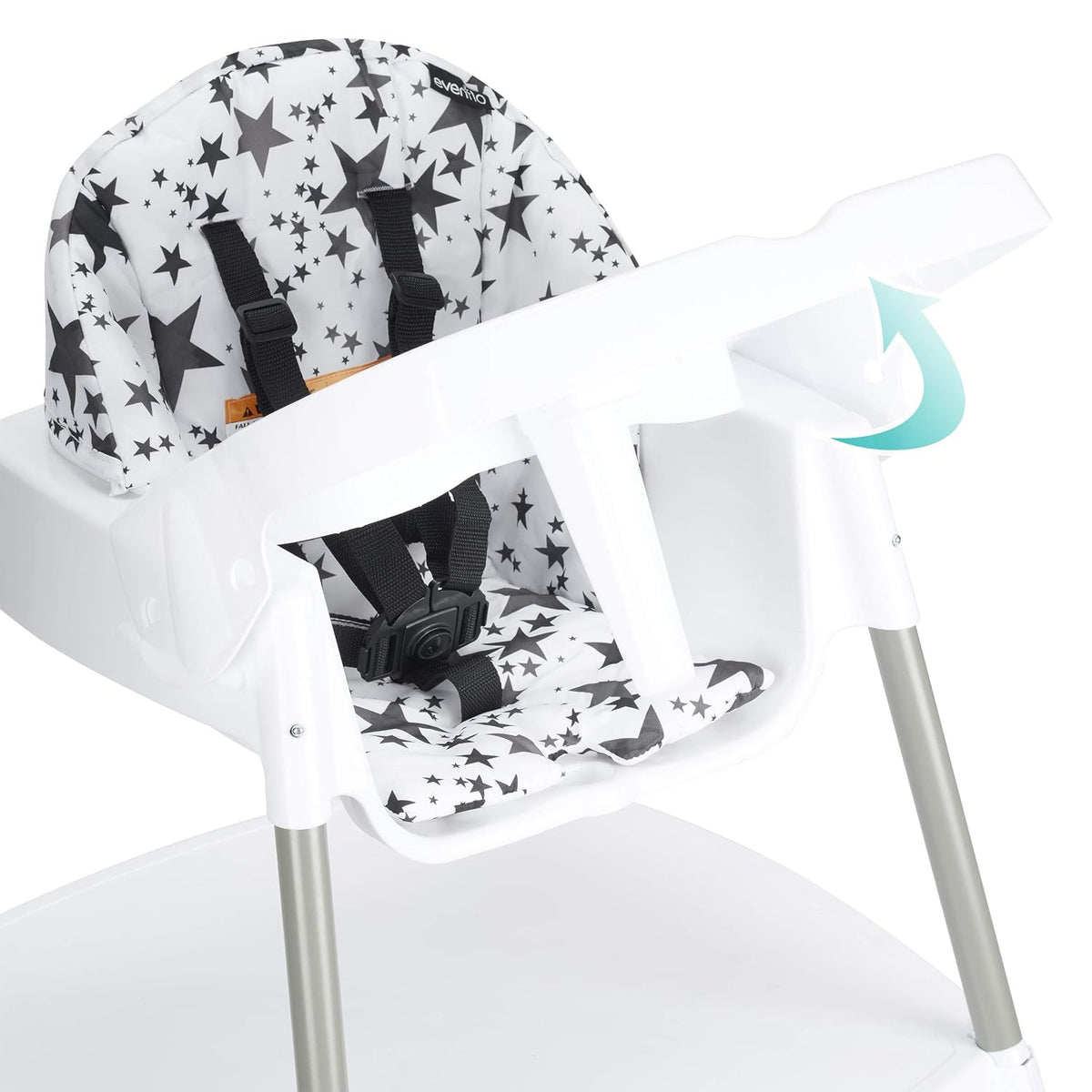 Evenflo 4-en-1 Eat & Grow Silla alta convertible, Poliéster