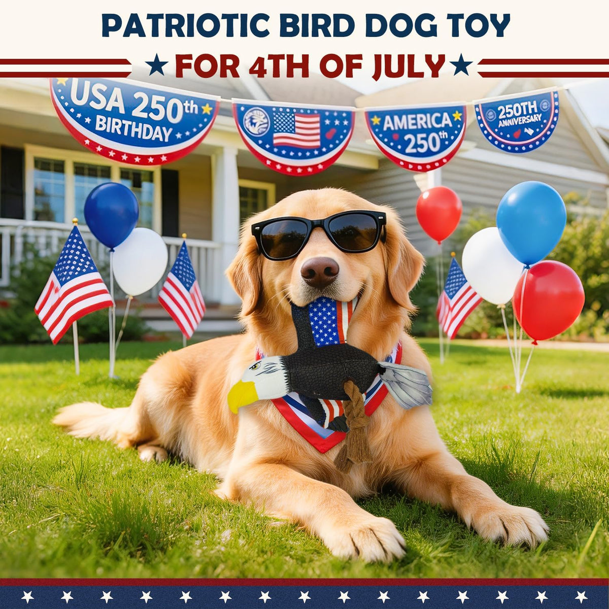 MAOOOOB Juguetes navideños para perros, 5 juguetes chirriantes de f...