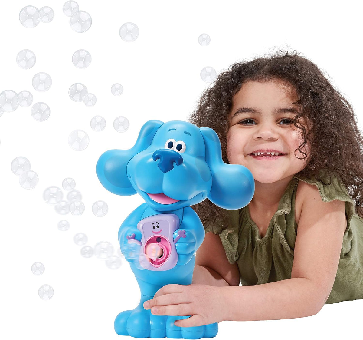 Little Kids Blues Clues - Soplador de burbujas de acción, incluye s...