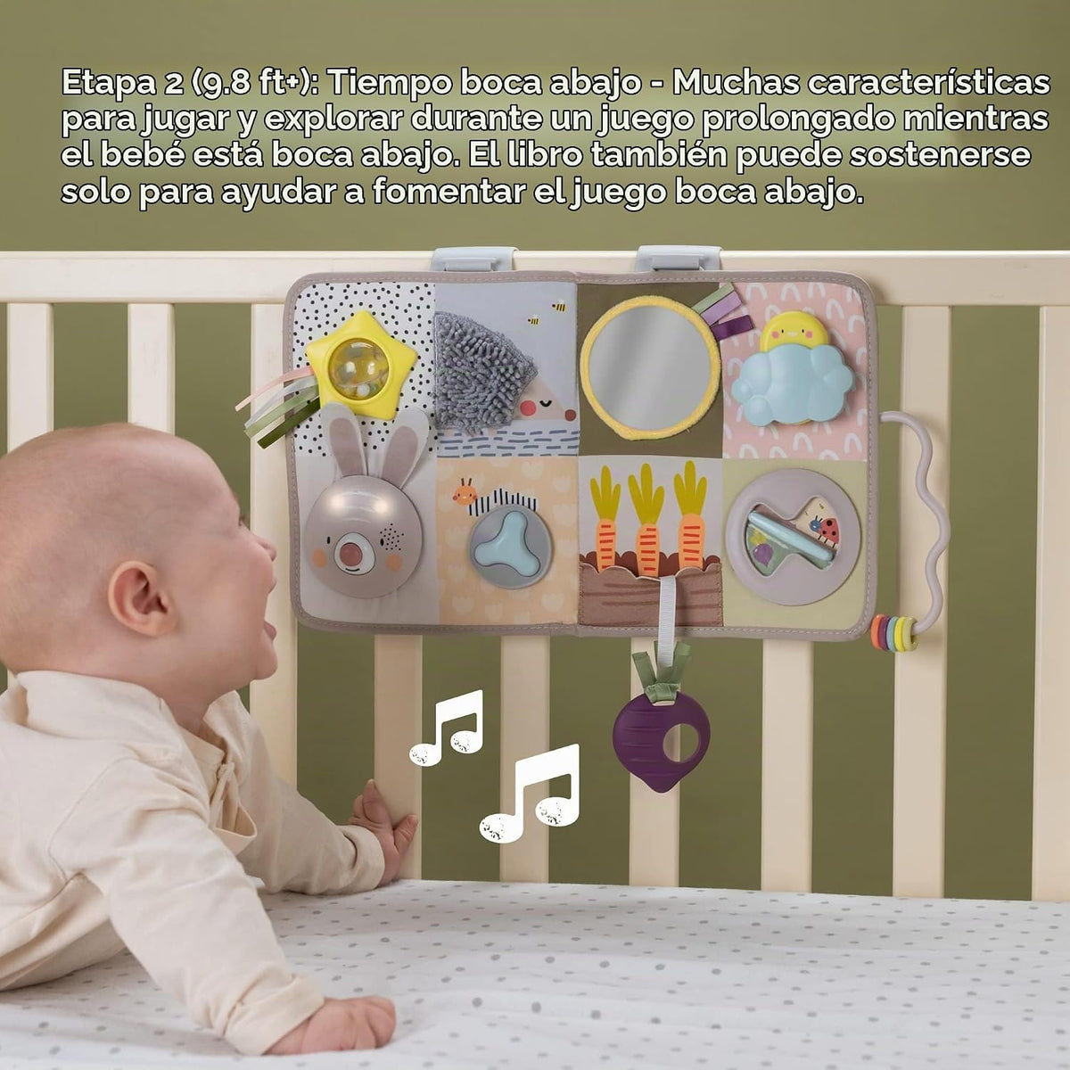 Taf Toys Tablero de actividades para recién nacidos y niños pequeño...