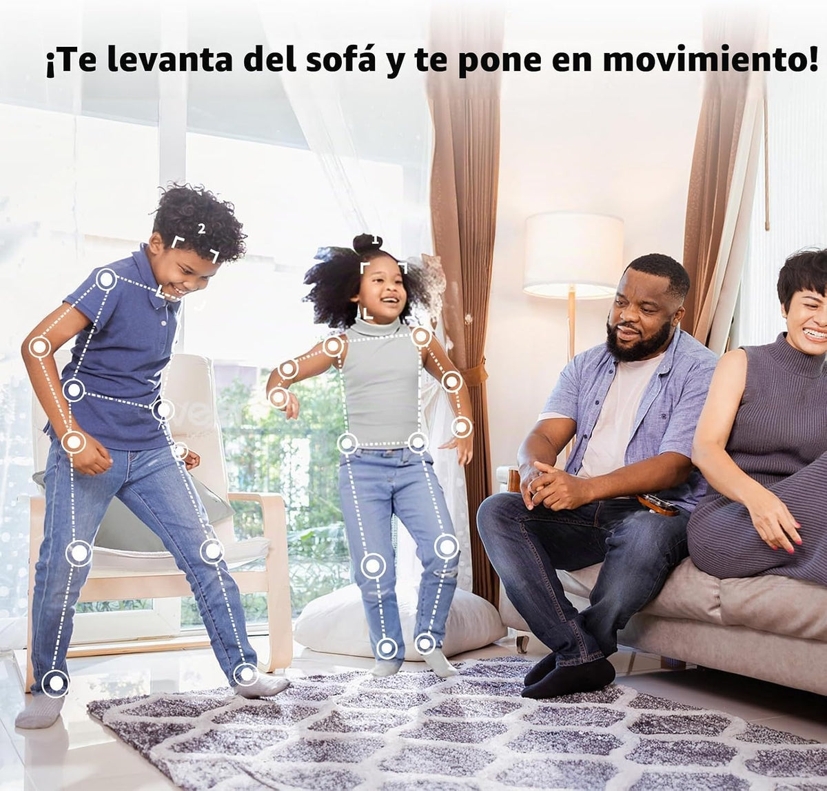 FWFX Consola de juegos AR Motion para niños - Videojuegos Plug | Re...