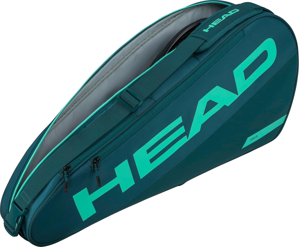 HEAD Tour Racquet Bag S (3R) Bolsa de tenis | 3 Capacidad de raqueta