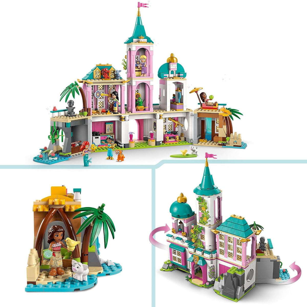 LEGO Disney Princess Castillo y Mascotas Reales Juguetes Infantiles...