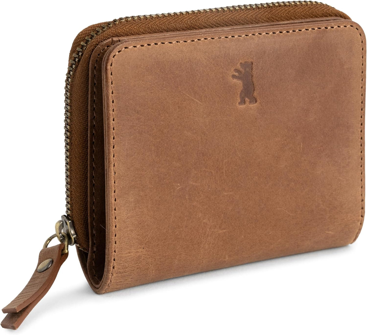 BERLINER BAGS Cartera pequeña de cuero genuino Mujer Sara, Caja de...
