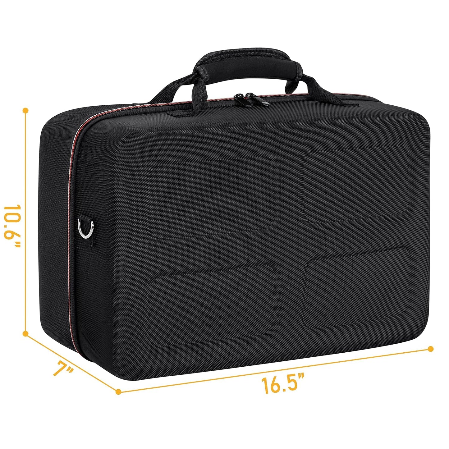 OUUTMEE Funda de transporte rígida compatible con PS5 | Bolsa de al...
