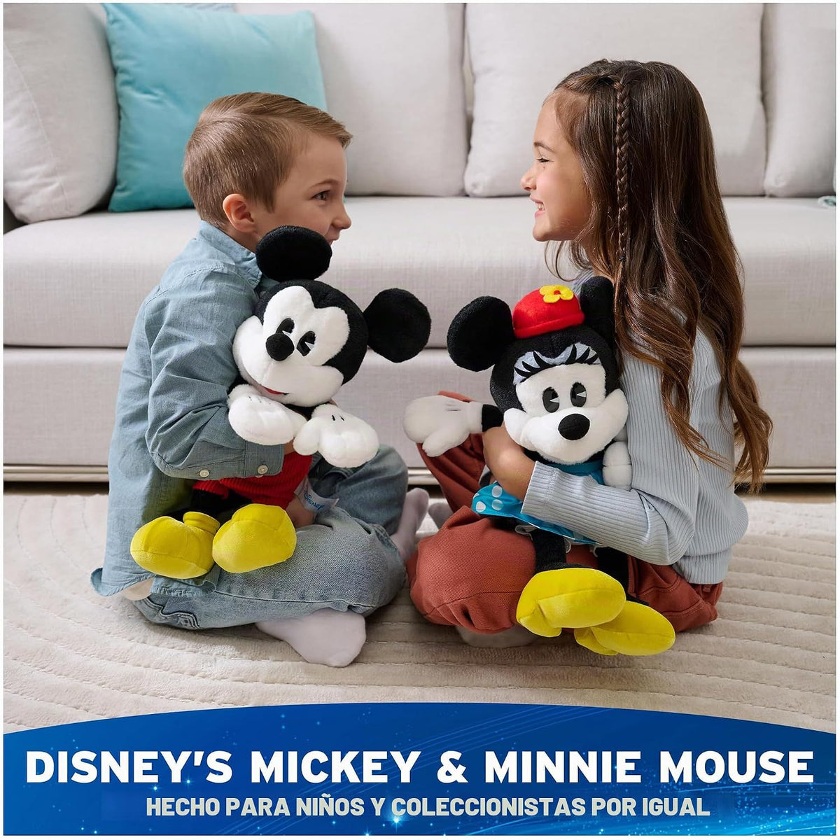 GUND Disney - Peluche oficial de Minnie Mouse de 14 pulgadas para m...
