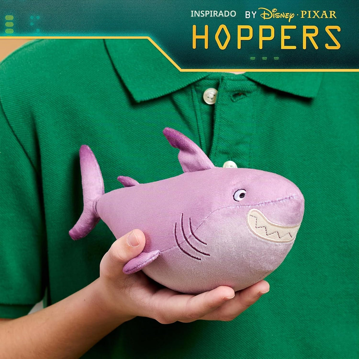 Disney y Pixar's Hoppers - Peluche pequeño de Tiburón Diane | P...