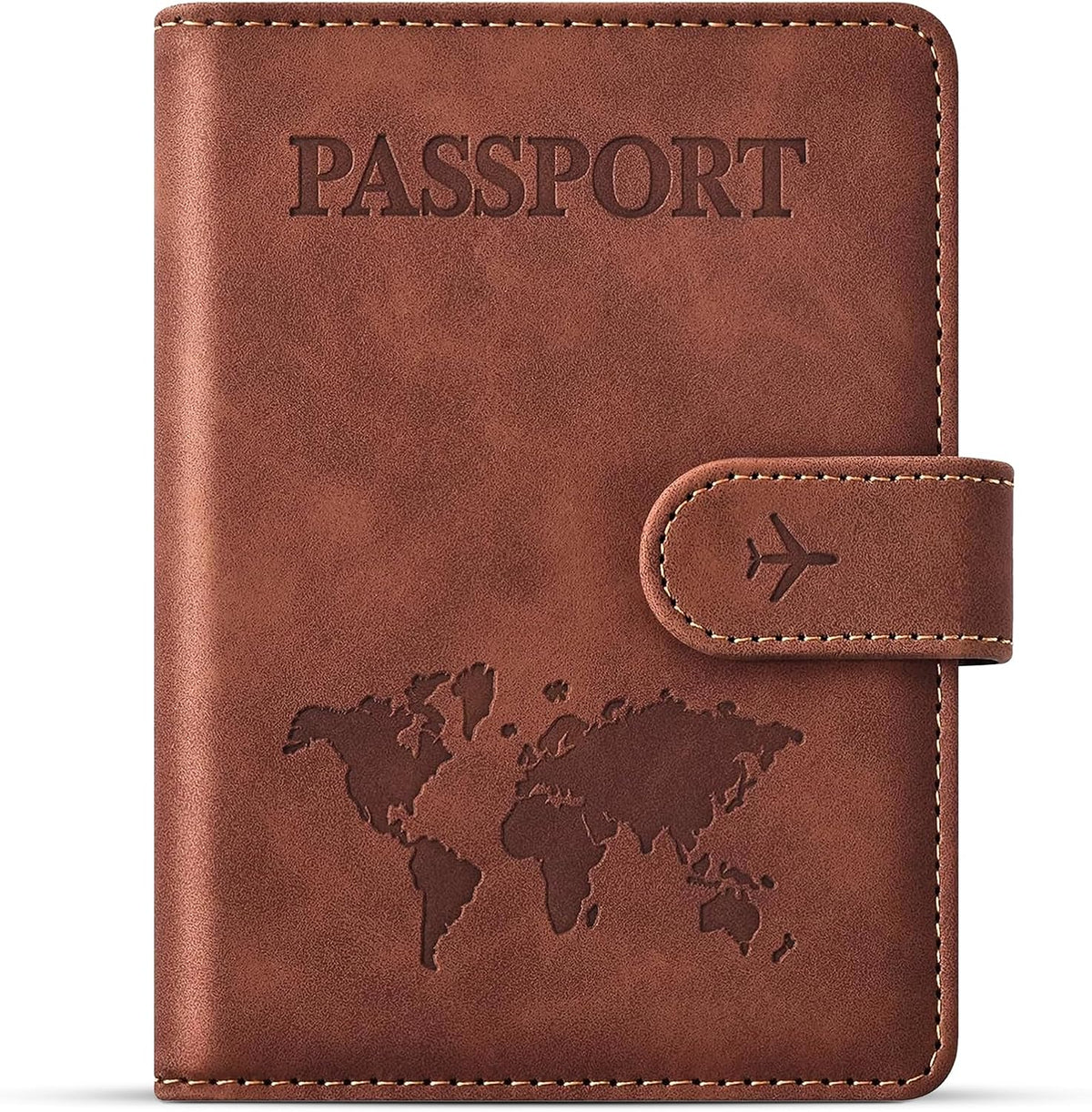 Soporte para pasaporte para artículos esenciales de viaje, funda ti...