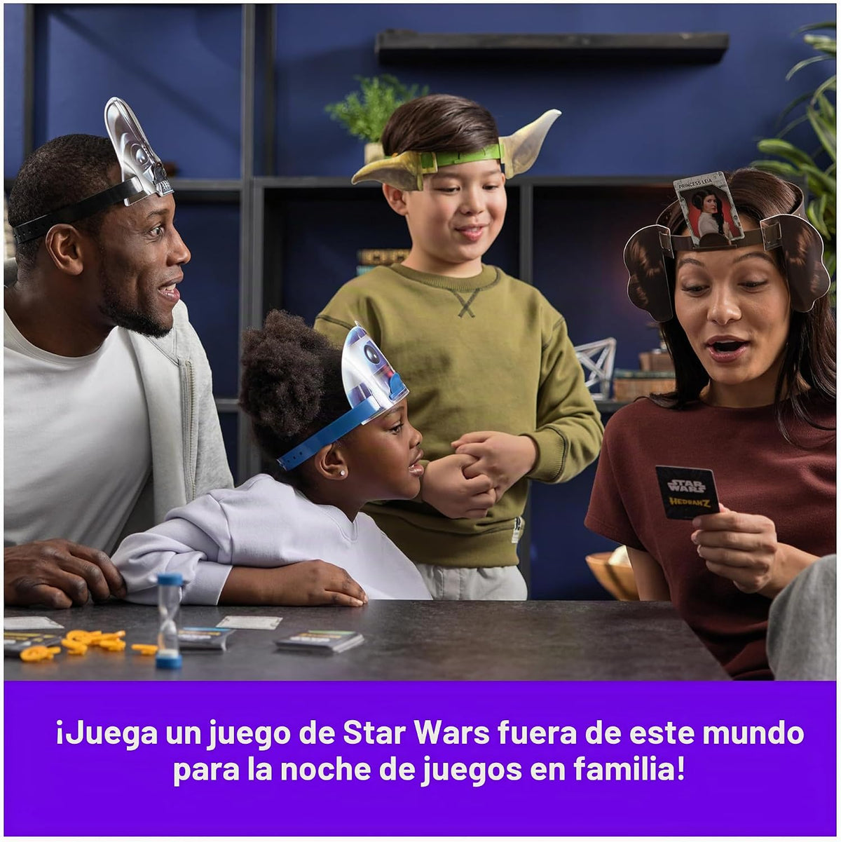 Spin Master Games Star Wars Hedbanz - Juego de mesa para familias |...