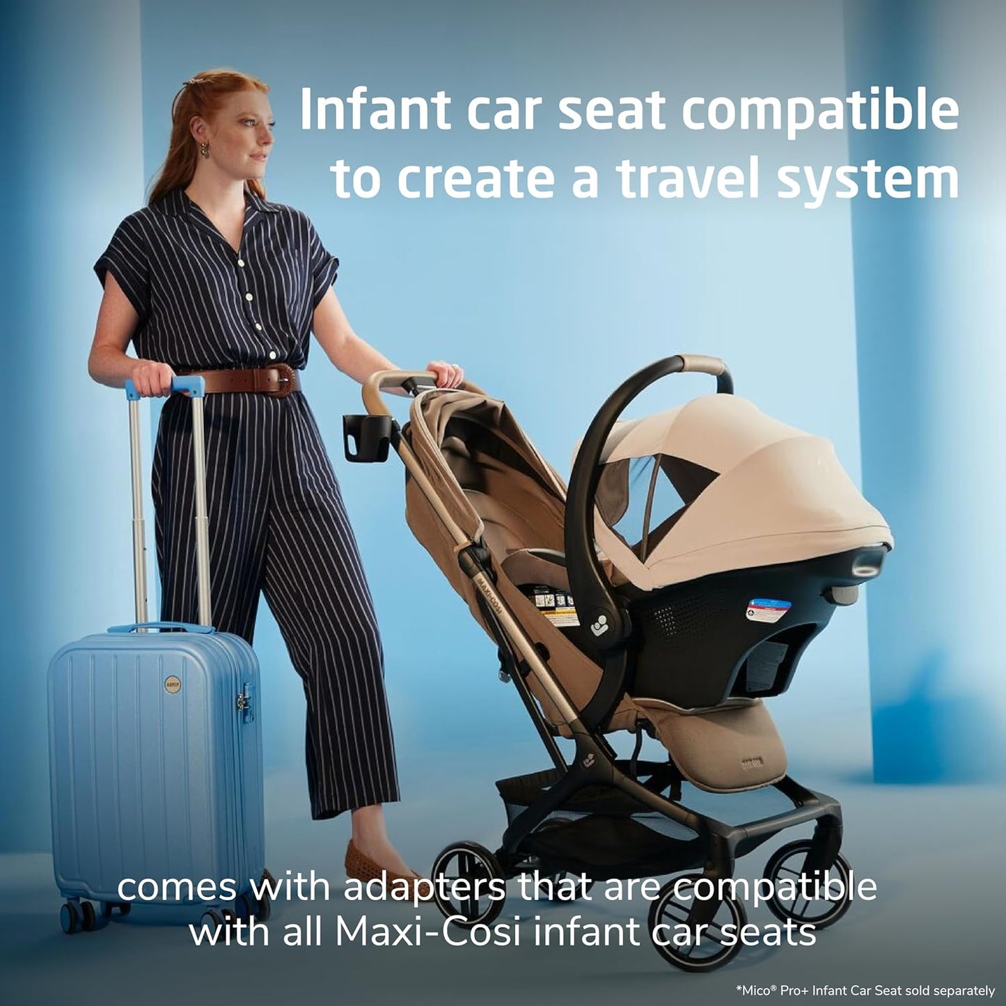 Maxi-Cosi Oxford Cabin - Cochecito de viaje ligero para vuelos de a...