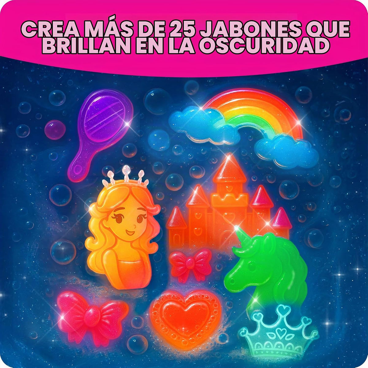 Doctor Jupiter Glow in the Dark - Kit de fabricación de jabón de pr...