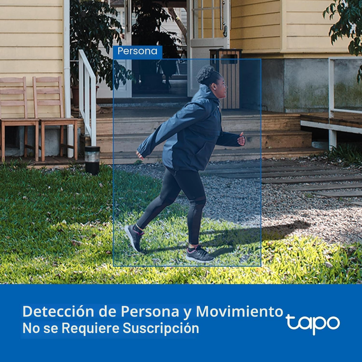 Tapo - Cámara de seguridad 2K 3MP para interiores\/exteriores - Det...