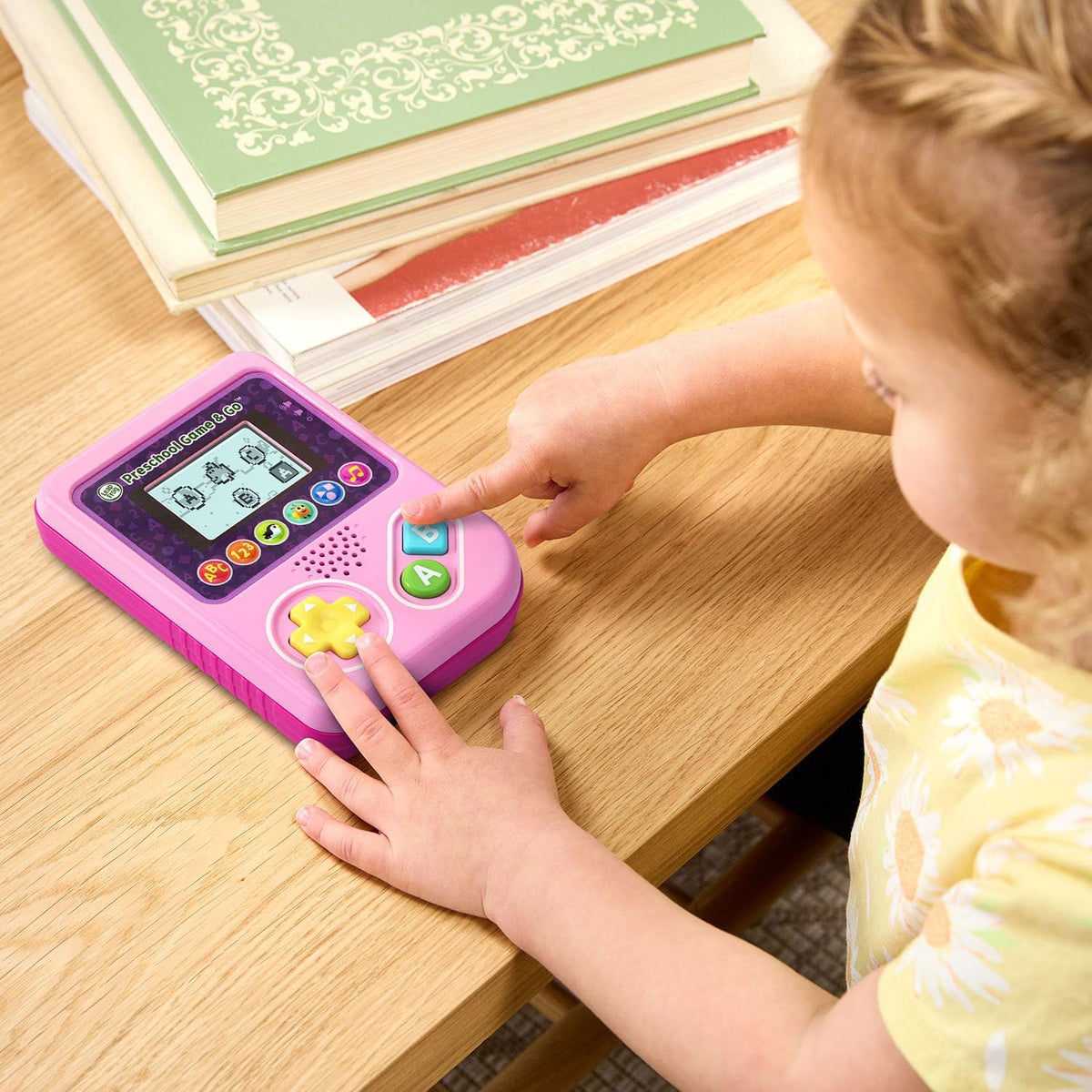 LeapFrog Preschool Game and Go juguete de videojuego portátil, rosa