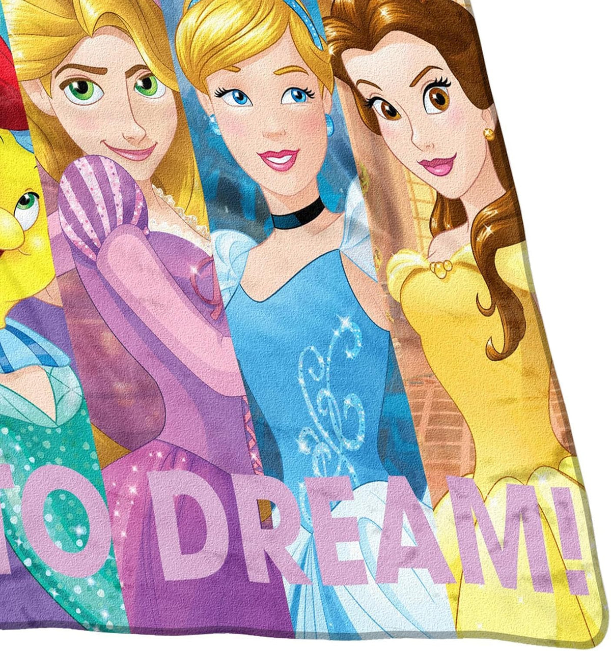 Disney Northwest - Manta de micro raschel de princesa, 46 x 60 pulg...