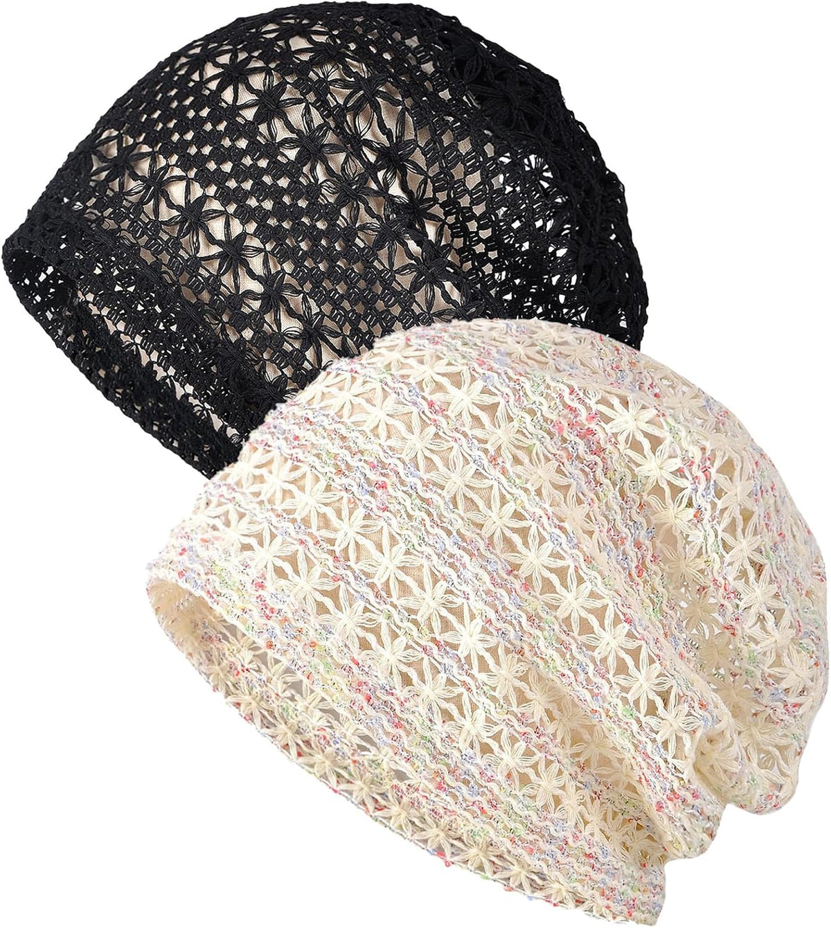 XYIYI Gorros de quimioterapia para mujeres, sombreros de algodón ho...