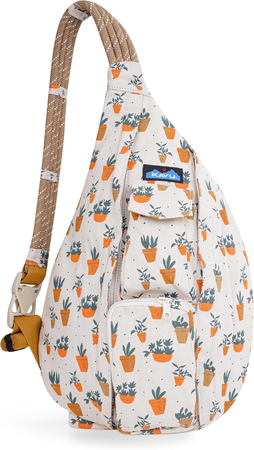 KAVU - Bolso con correa de cuerda, mochila para senderismo, campame...