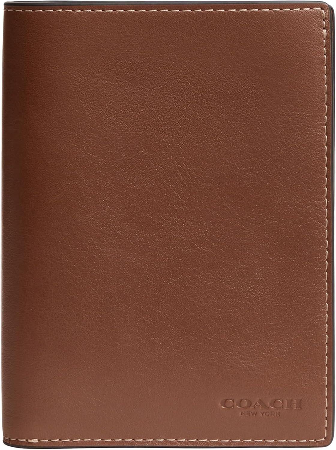 Estuche para pasaporte en cuero natural de plena flor