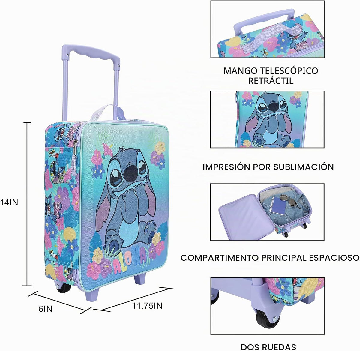 Bioworld Estuche Piloto Juvenil de 14"