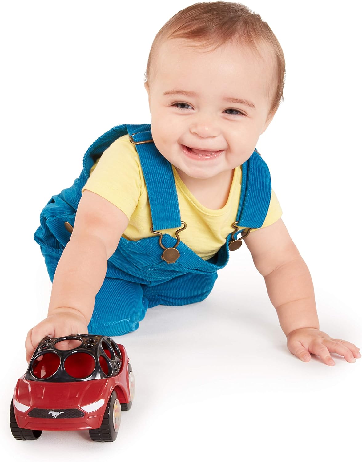 Bright Starts Ford Rattle &amp; Roll Mustang Race Oball Juguete de...