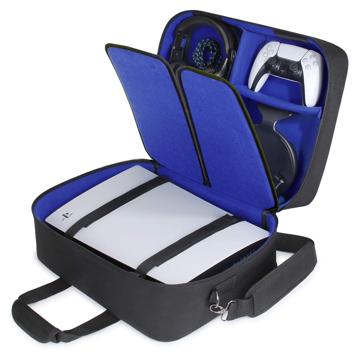USA Gear - Funda de transporte para PS5, bolsa de viaje compatible...