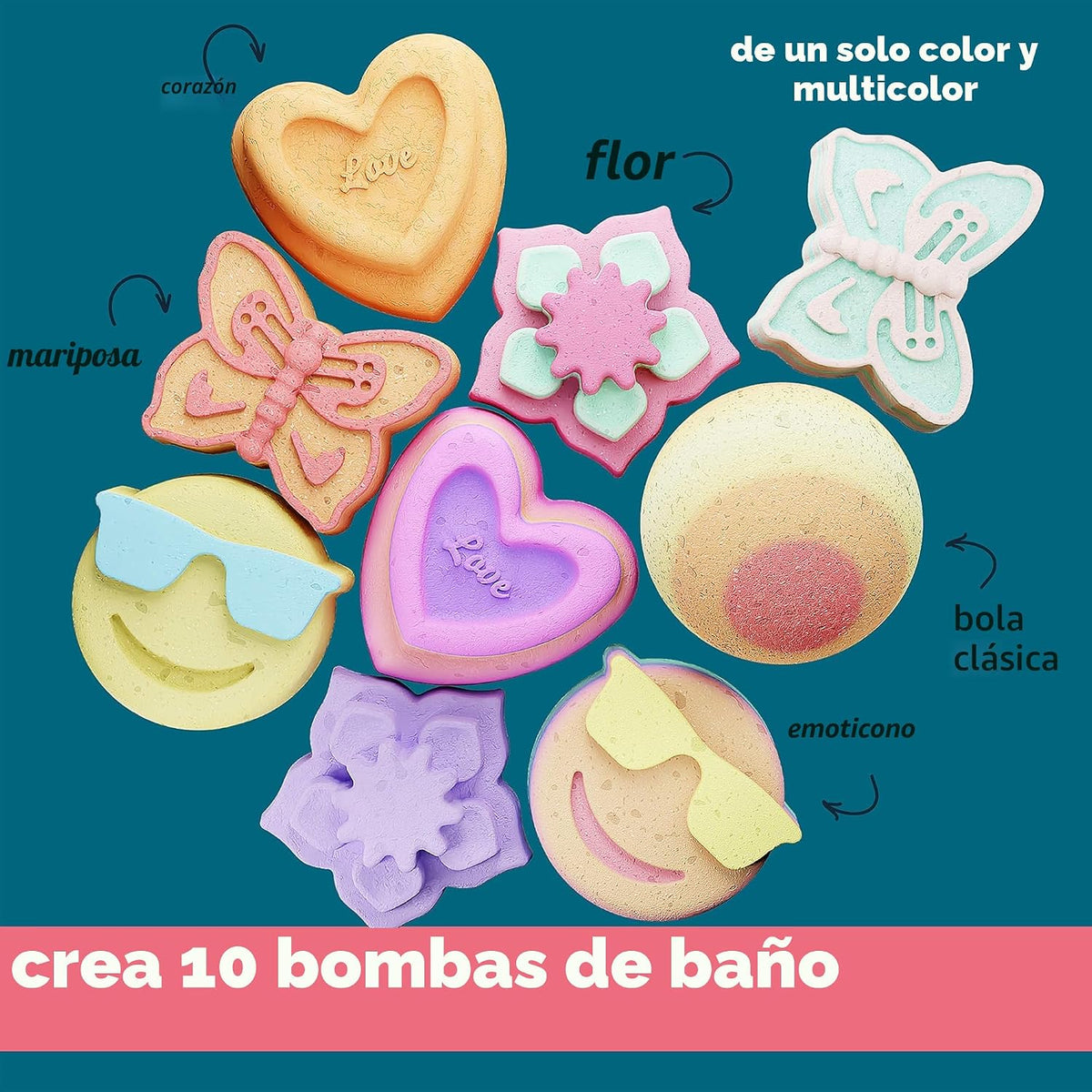 Kit de fabricación de bombas de jabón y baño para niños - Kits de c...