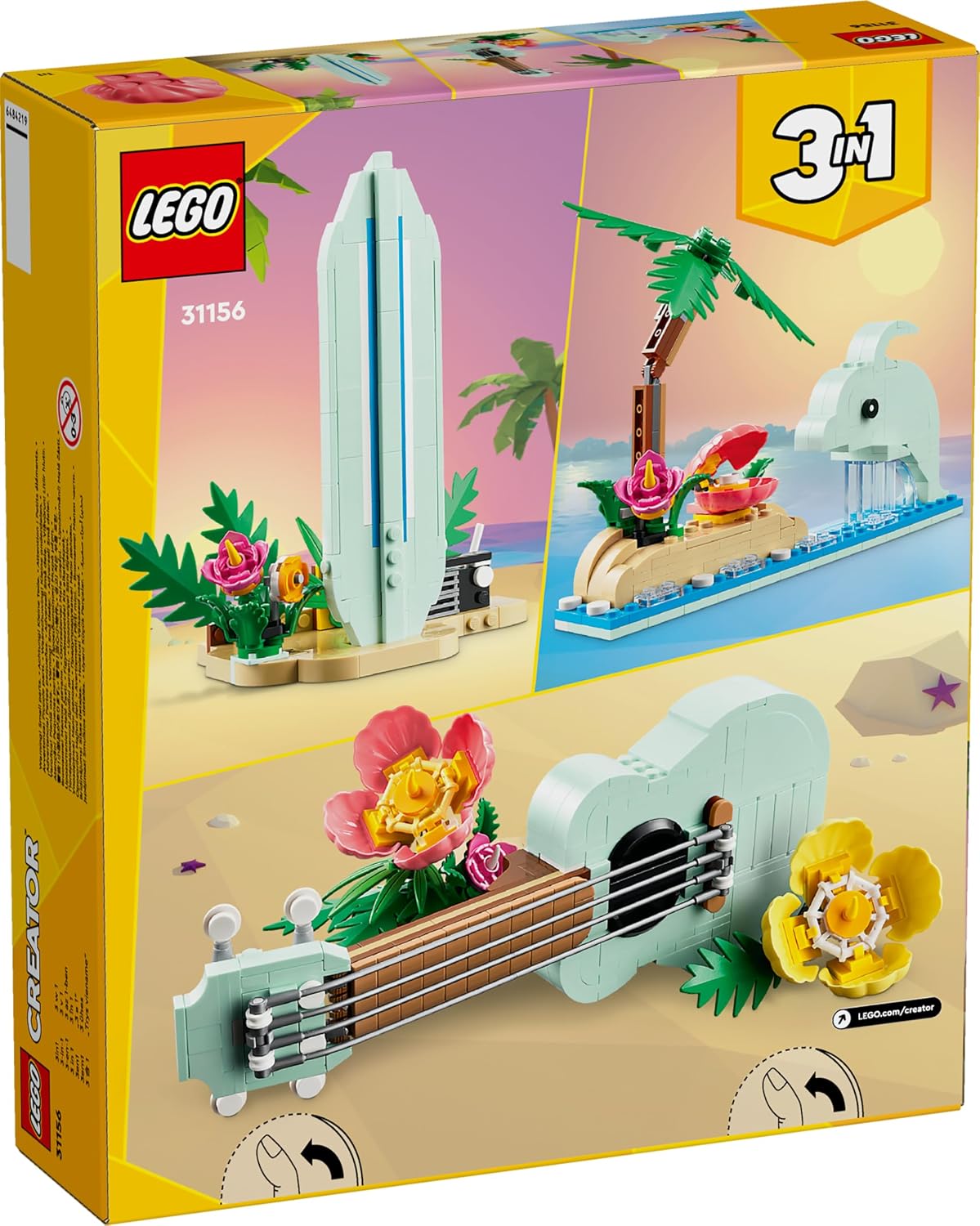 LEGO Creator 3 en 1 31156 - Ukulele Tropical
