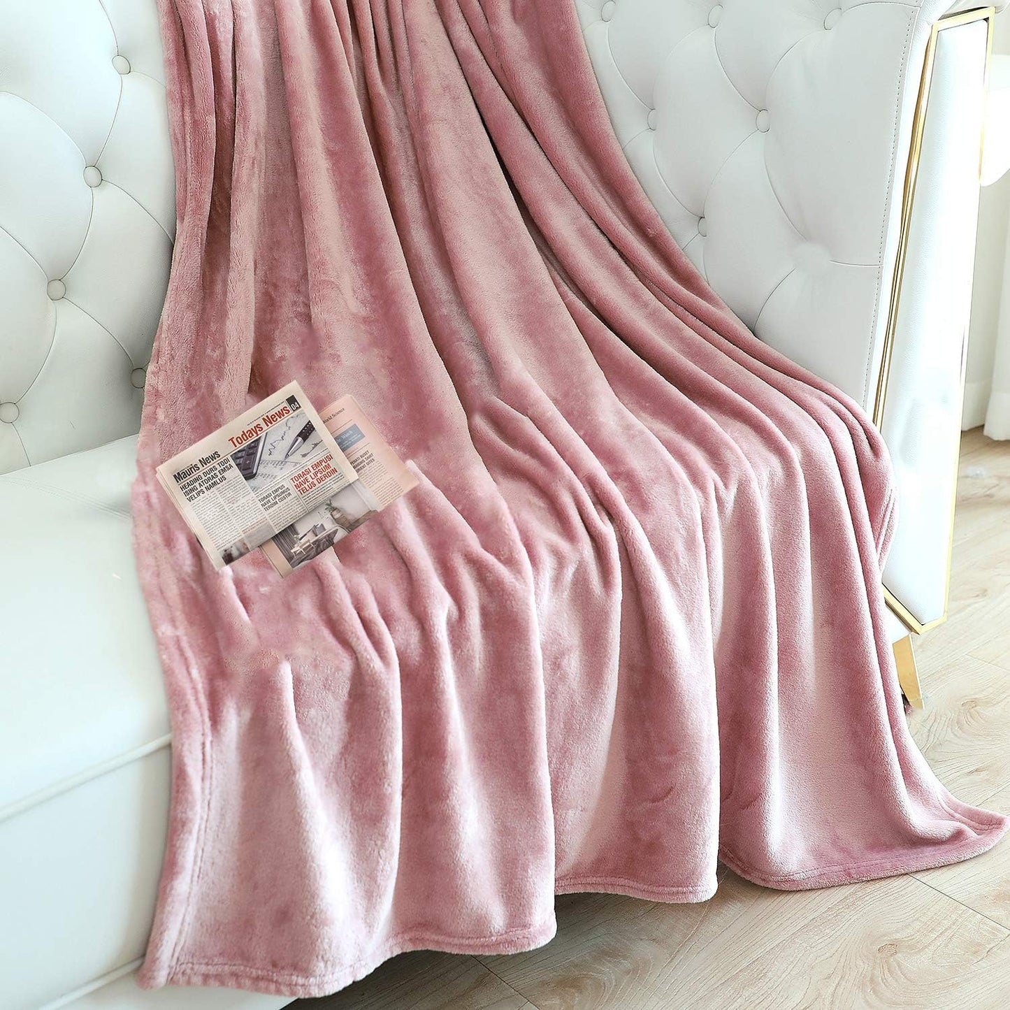 TASTHROW Manta Throw Grande de Franela de Forro Polar, 50×70 Pulgad...