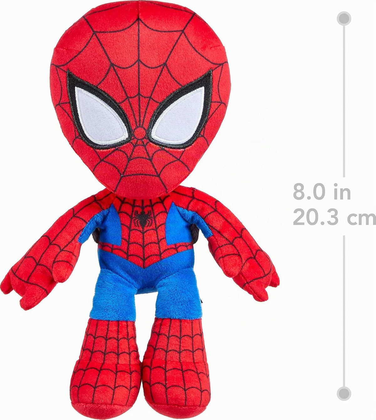 Mattel Marvel - Figura de personaje de felpa, muñeco suave de Spide...