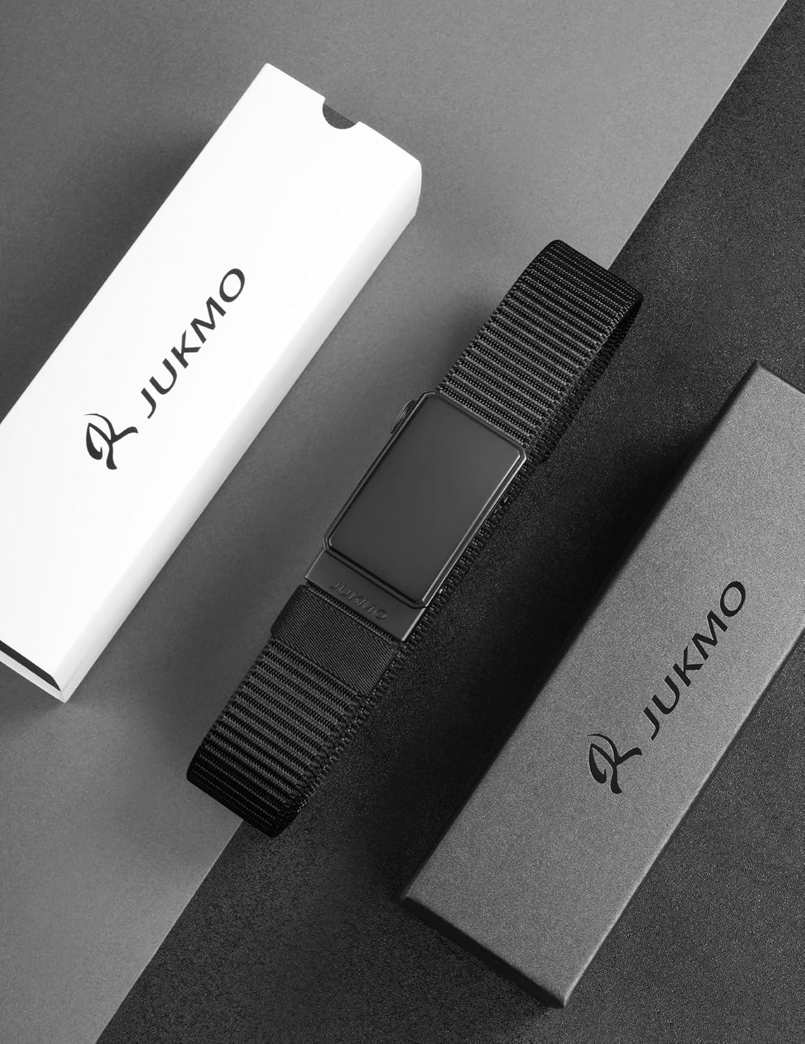 JUKMO - Cinto de nailon con trinquete de 1.5" para hombre, cint...